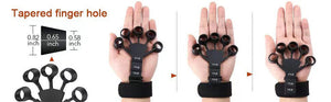 Silicone Grip Training and Exercise Finger Exercise Stretcher Hand Strengthener Arthritis Grip Trainer Hand Brush Expander Grips